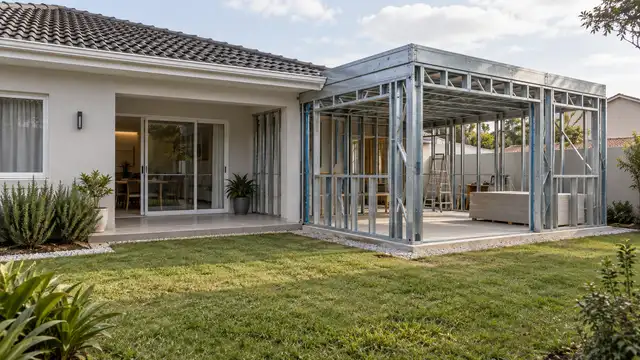Ampliações em Steel Frame